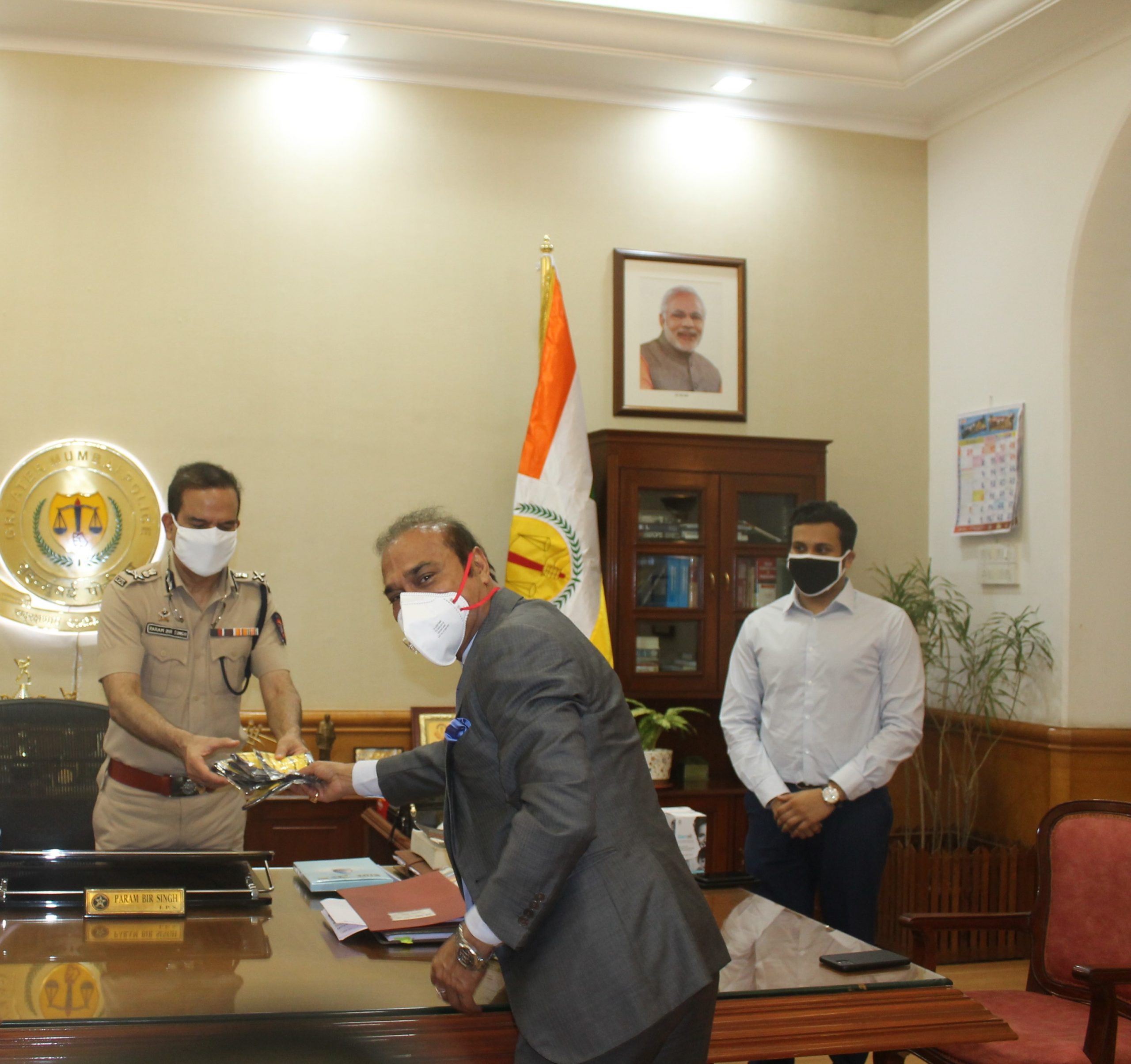 Viraj Profiles steps forward to support Mumbai Police
