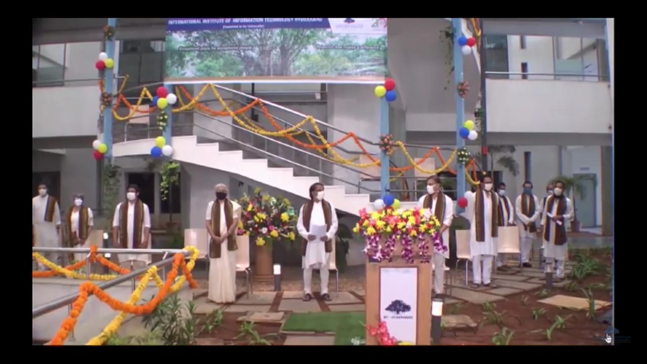 IIIT Hyderabad E-Convocation 2020: 459 students graduate including 11 PhDs and 86 masters with thesis