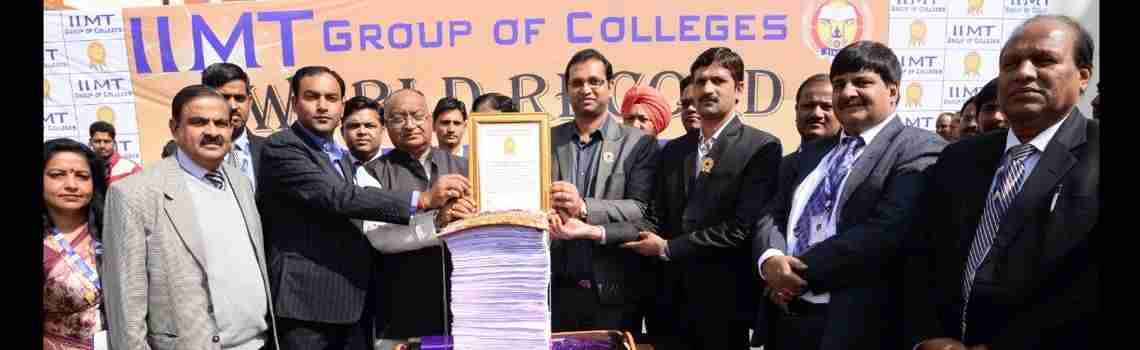 IIMT University Meerut recruiting Faculty Posts across more than 36 Departments
