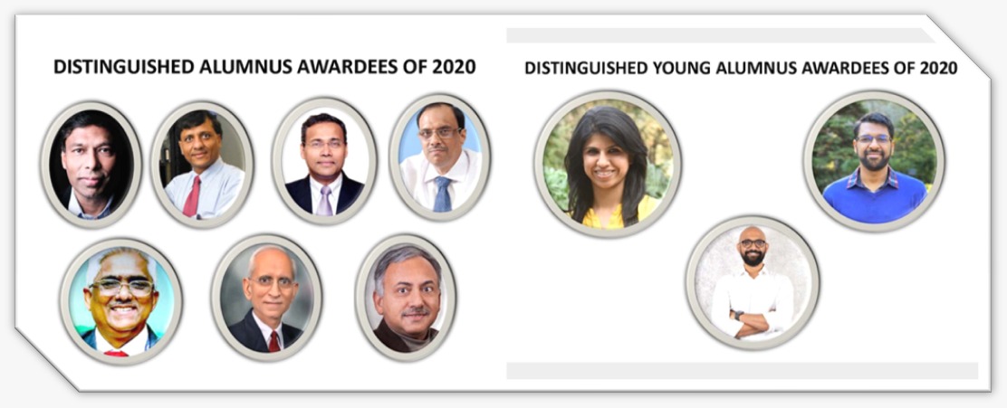 Indian Institute of Technology Roorkee announces Distinguished Alumnus Awards (DAA) and Distinguished Young Alumnus Awards (DYAA), 2020