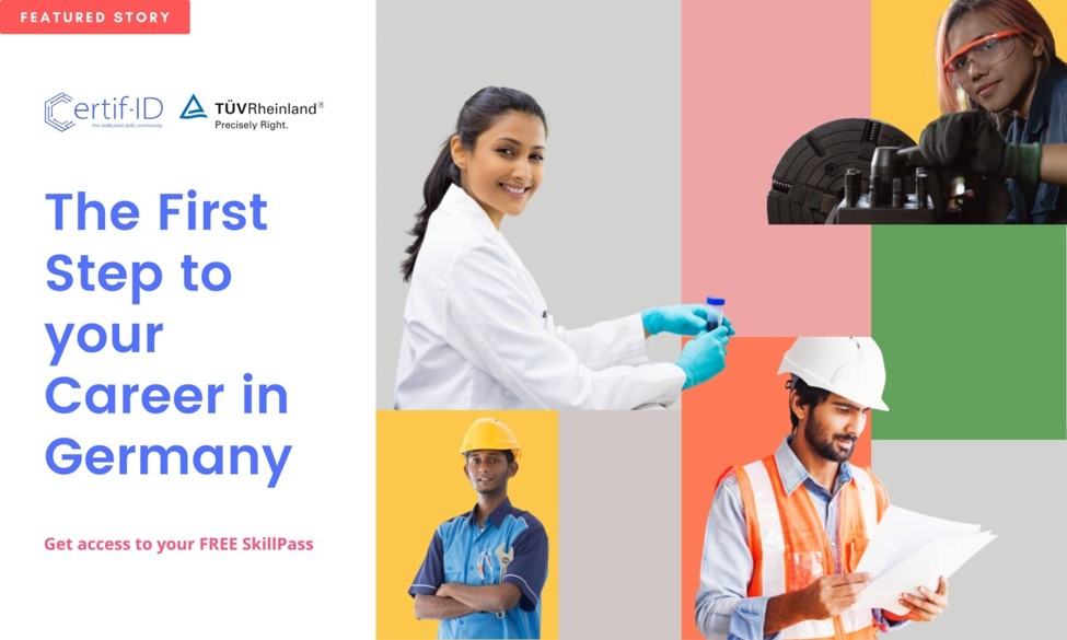 Certif-ID International and TÜV Rheinland Announce Partnership to Source Skilled Technical Professionals for Jobs in Germany