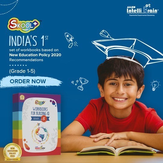 Allen IntelliBrain Launches SKOOLPlus Innovative Workbooks to Reduce the Screen Time of Kids