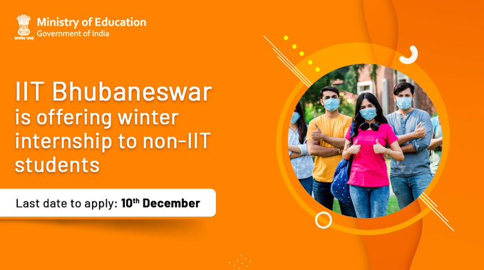 IIT Bhubaneswar Opens Winter Internship for non-IIT Students