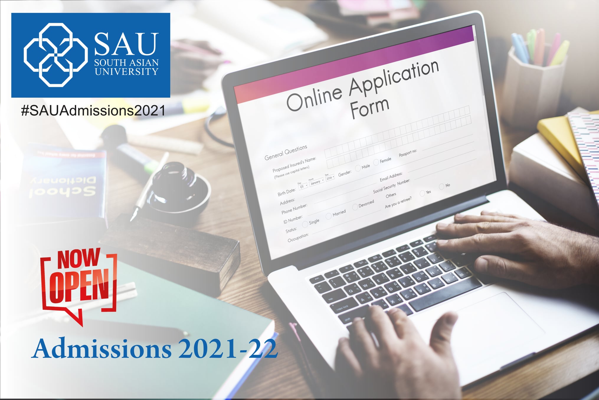 South Asian University New Delhi Announces Admission for PG & PhD Programmes AY 2020-21