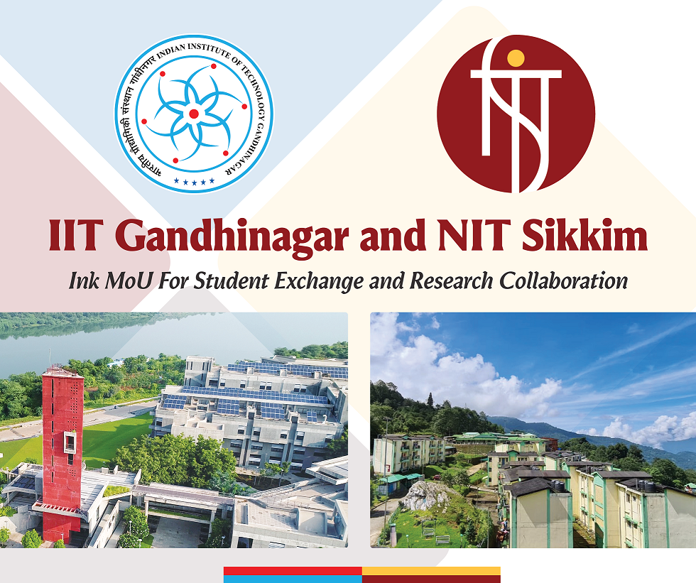 NIT Sikkim students can apply for Start Early PhD Program at IIT Gandhinagar
