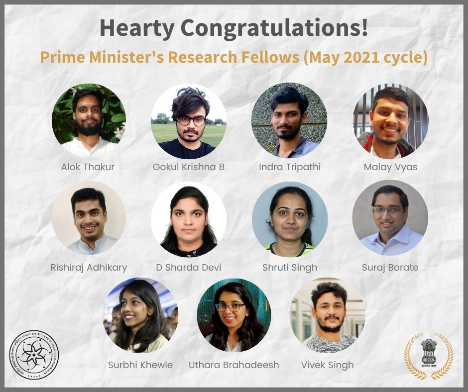 11 PhD scholars from IIT Gandhinagar selected for Prime Minister’s Research Fellows (PMRF) Scheme