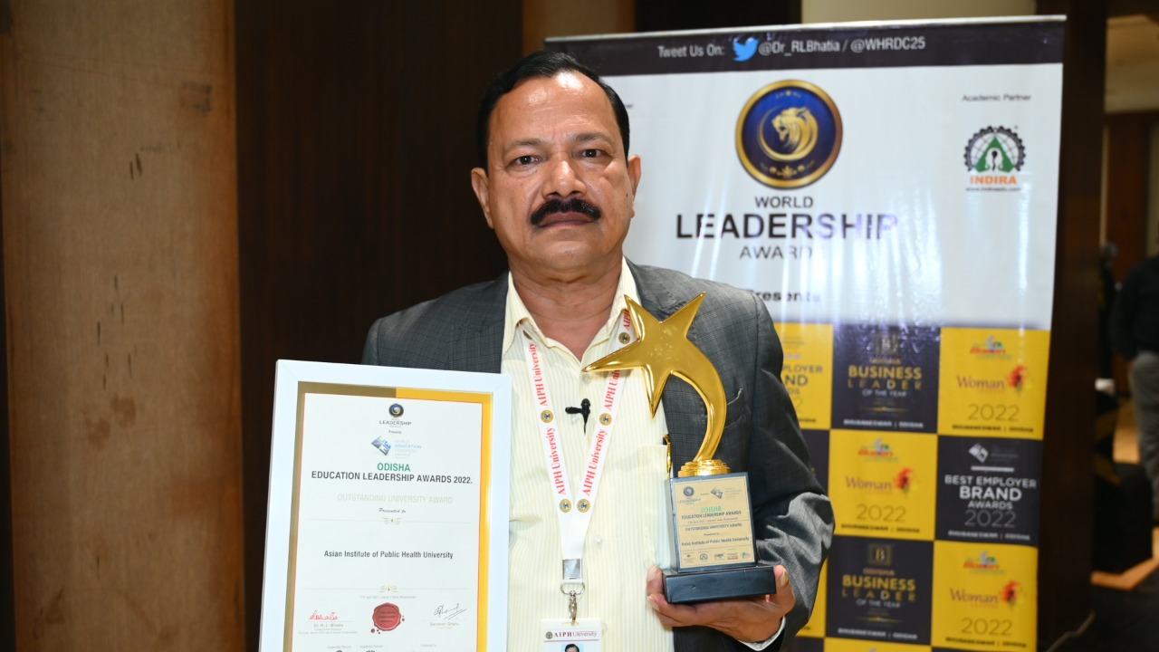 AIPH University Bhubaneswar Bags ‘Outstanding University Award