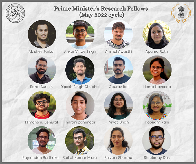 16 PhD scholars from IIT Gandhinagar selected for Prime Minister’s Research Fellowship in May 2022 Cycle