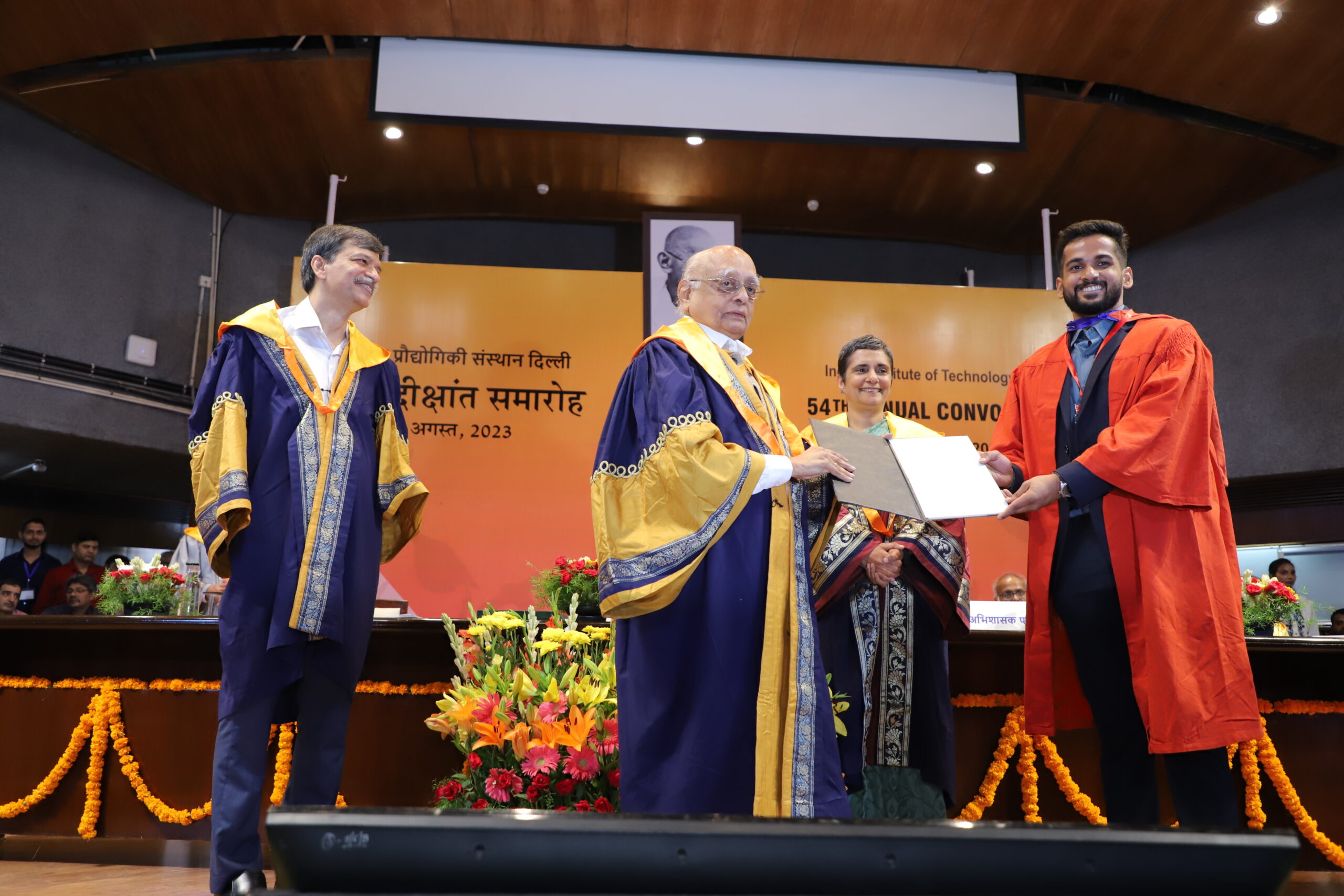 2357 IIT Delhi Students Receive Degrees And Diplomas At The 54th Annual ...