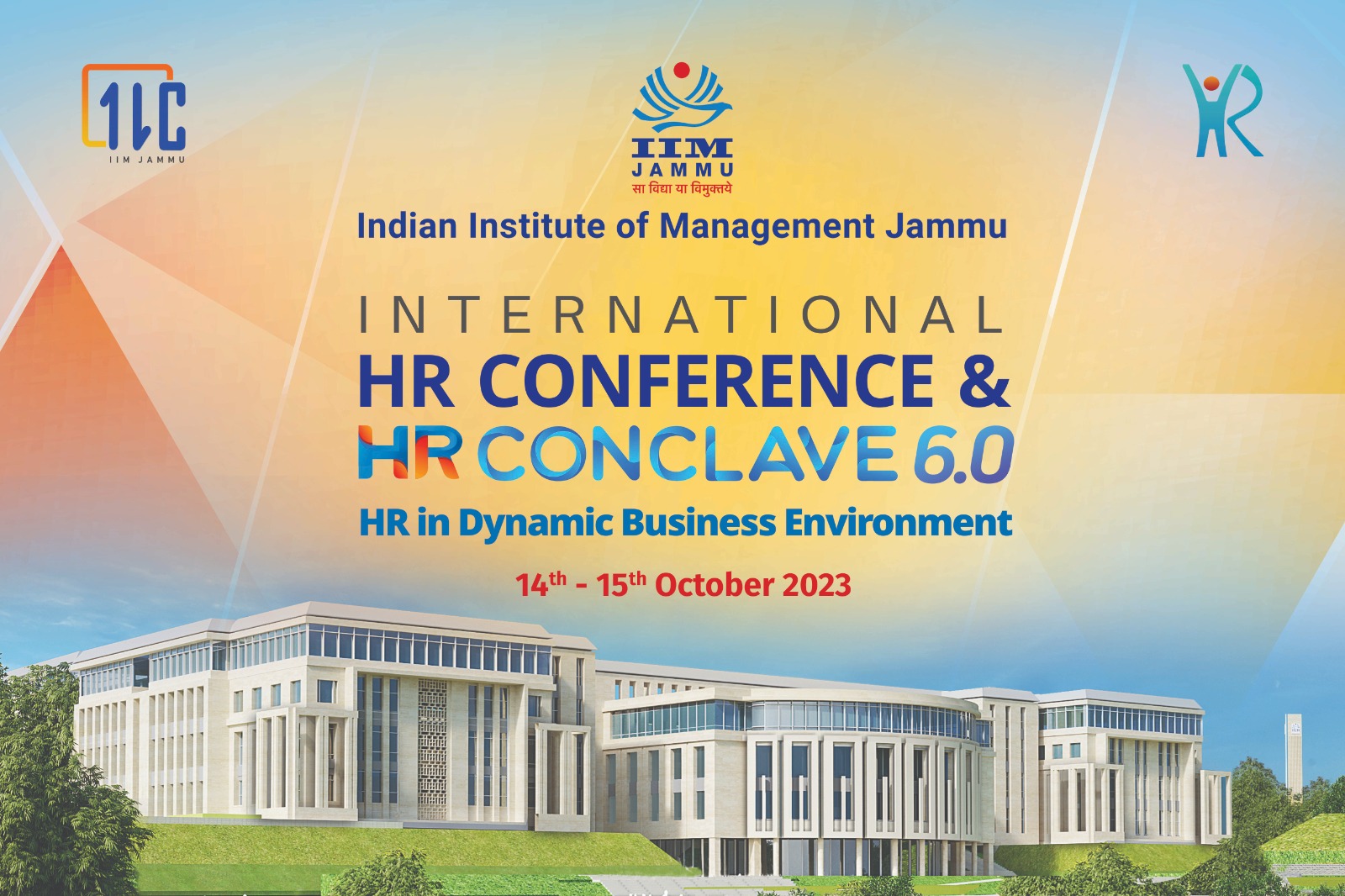 IIM Jammu all set to HR Industry experts at the HR Conclave 6.O