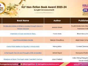 Kalinga Literary Festival Announces Longlisted Titles for the Annual KLF Book Awards for 2024